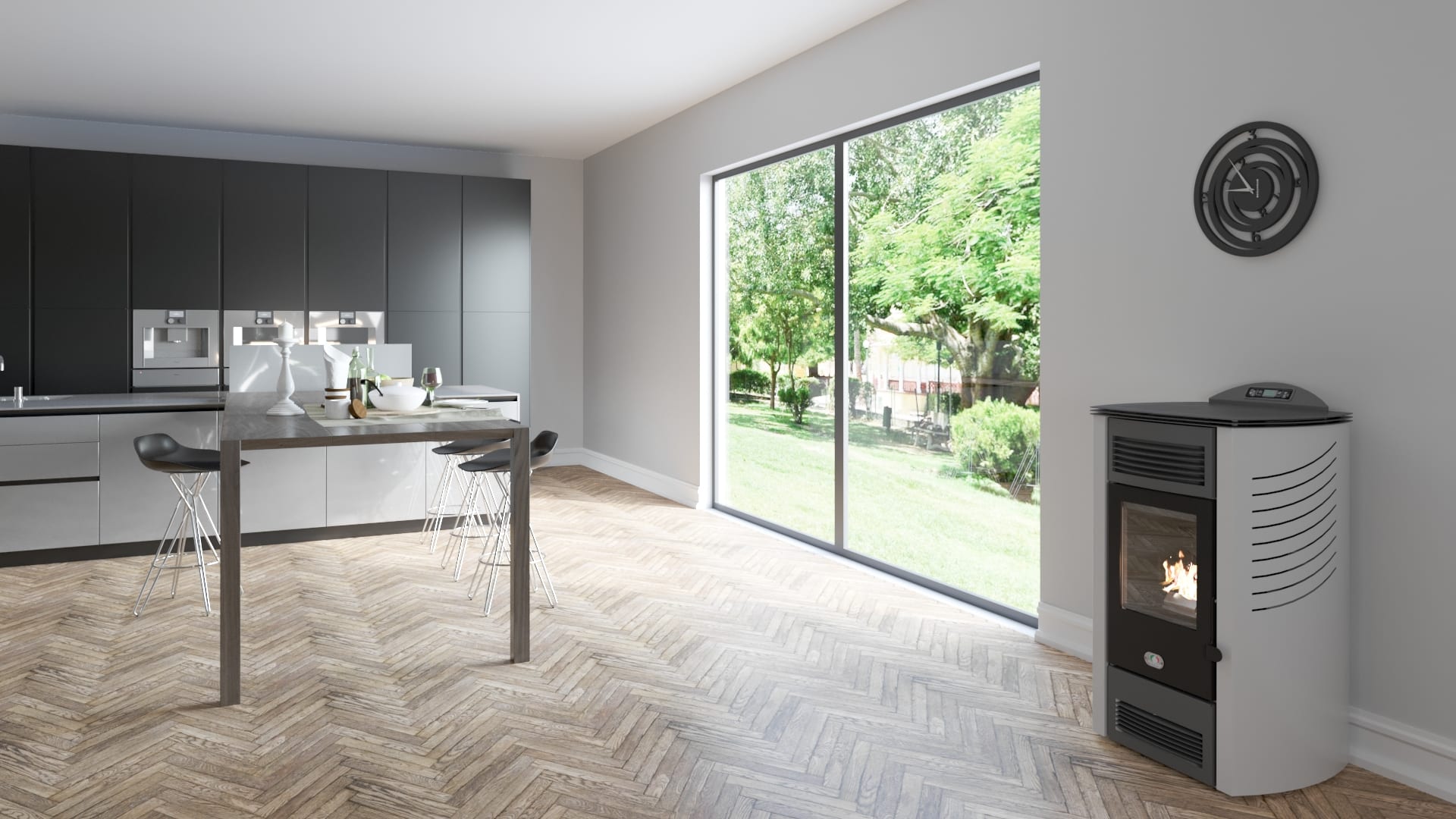 Stufe a Pellet Italia, Made in Italy certificato Aria pulita