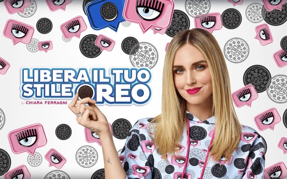 Edizione limitata di Oreo con Chiara Ferragni