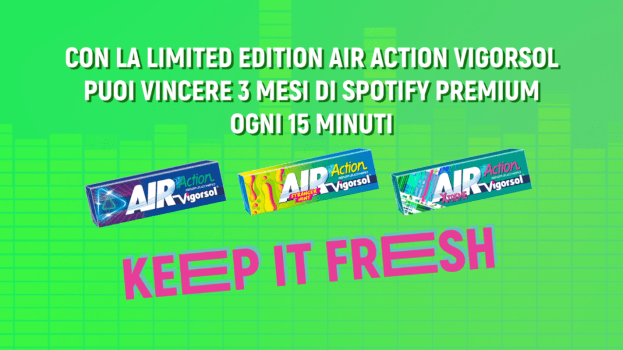  AIR Action Vigorsol punta su una campagna all digital per le nuove Limited Edition