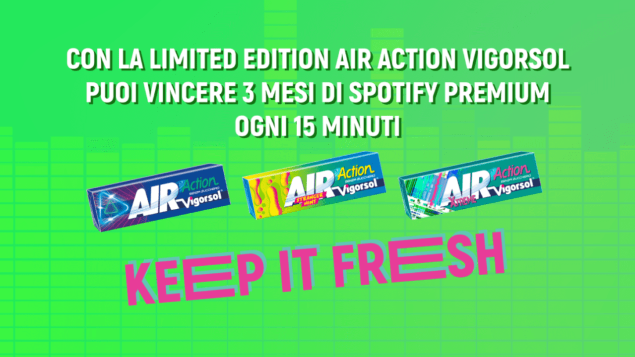 AIR Action Vigorsol punta su una campagna all digital per le nuove Limited Edition