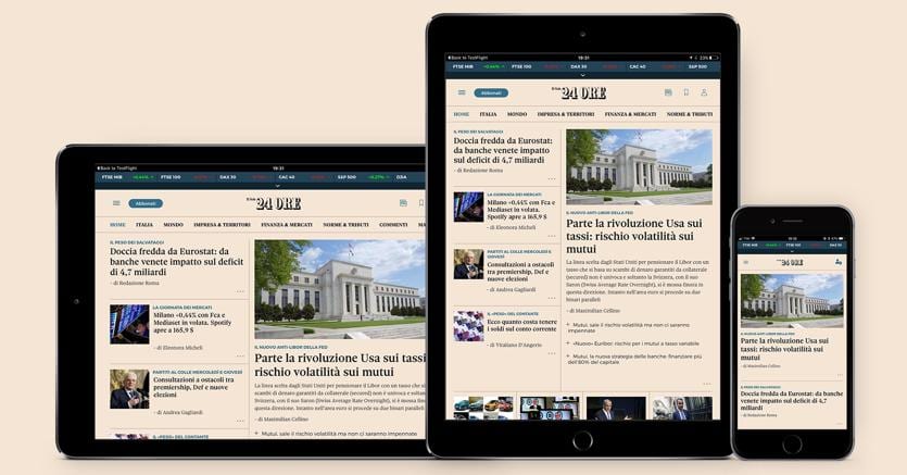  Aggiornamento app de Il Sole 24 Ore: cambia interfaccia e funzionalità