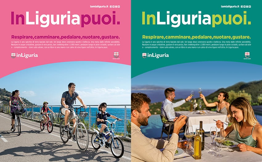  Promozione turistica: l’iniziativa di comunicazione “In Liguria Puoi”
