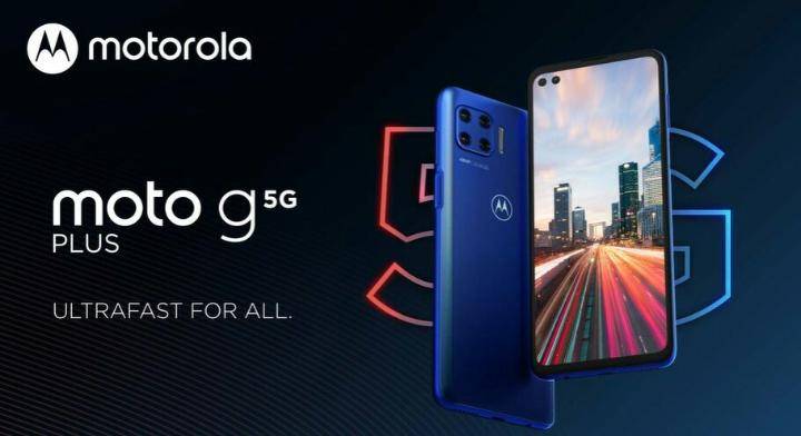 Il 5G arriva nella fascia media con Moto G 5G plus