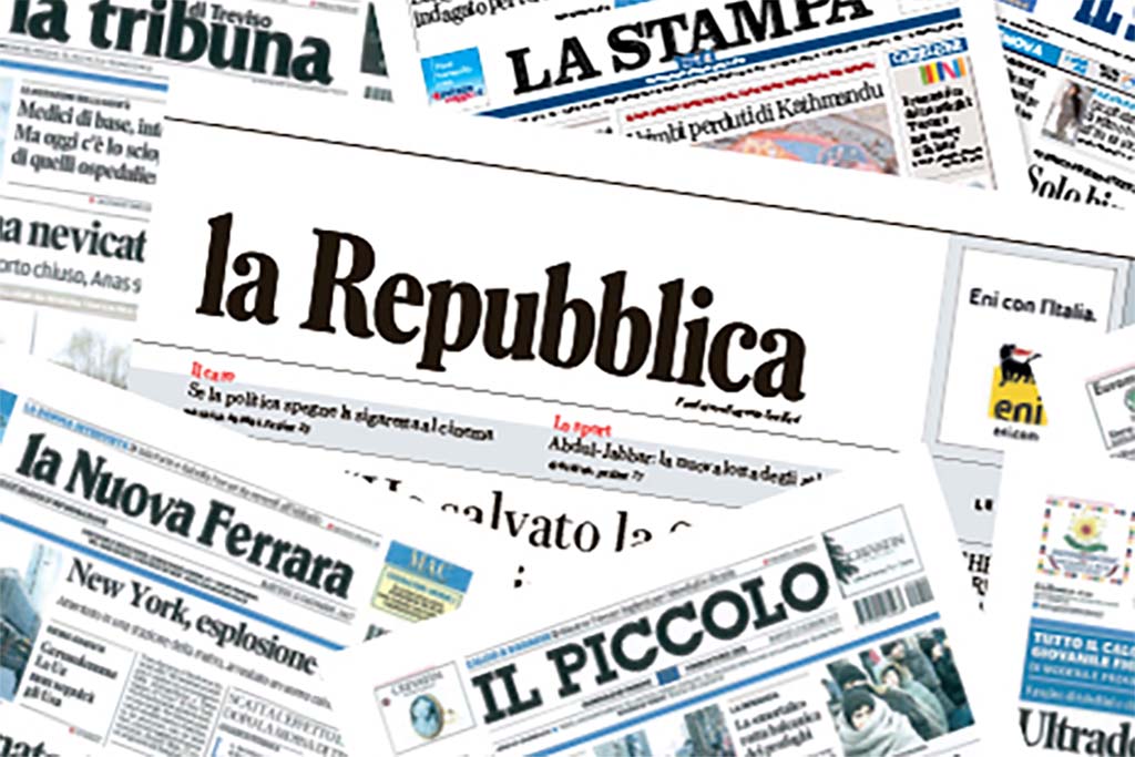 Cala di oltre il 30% la pubblicità di Gedi nel primo semestre 2020