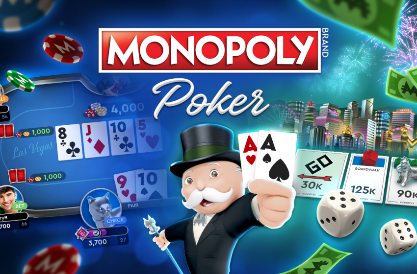 Azerion lancia la nuova app di gioco gratuita MONOPOLY Poker