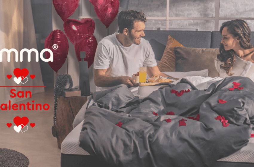  San Valentino: Emma The Sleep Company rivela che oltre 1 italiano su 10 (13%) non dorme bene per colpa del proprio partner