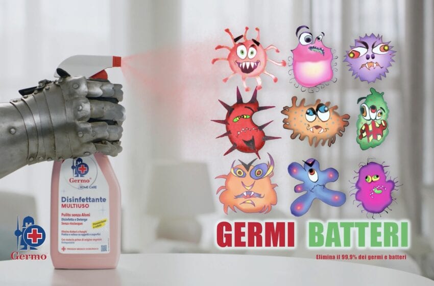  Igienizzare o disinfettare? Germo fa chiarezza nel nuovo spot dell’agenzia Sense Action prodotto da Bedeschifilm