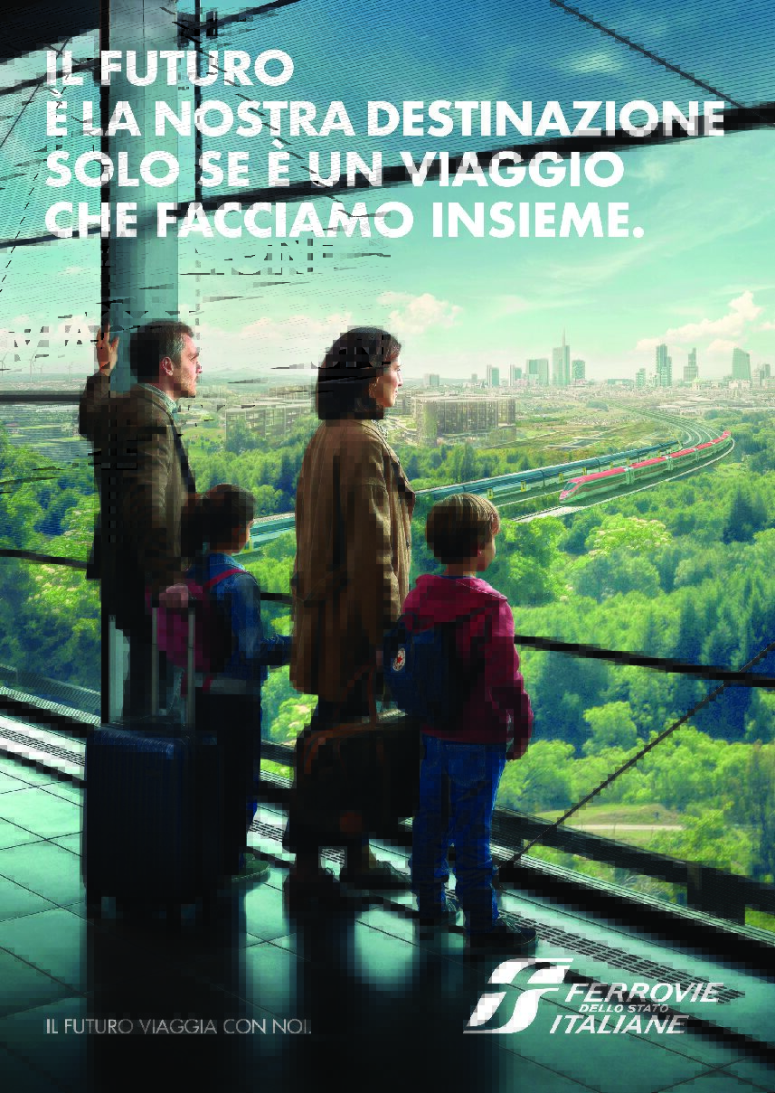 Ferrovie dello Stato Italiane muove il Paese verso una ripresa più sostenibile, con la nuova campagna realizzata da AB Comunicazioni e Saatchi & Saatchi