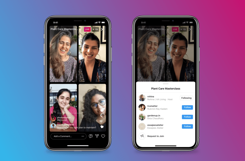 Le dirette Instagram raddoppiano: arrivano le Stanze in diretta