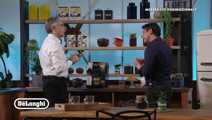  De’Longhi torna in TV e nel digital presentando la nuova macchina da caffè
