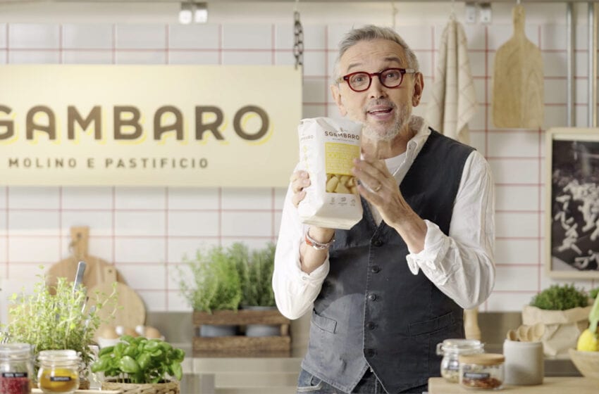 Sgambaro e Bruno Barbieri: sui social del pastificio veneto le nuove video ricette
