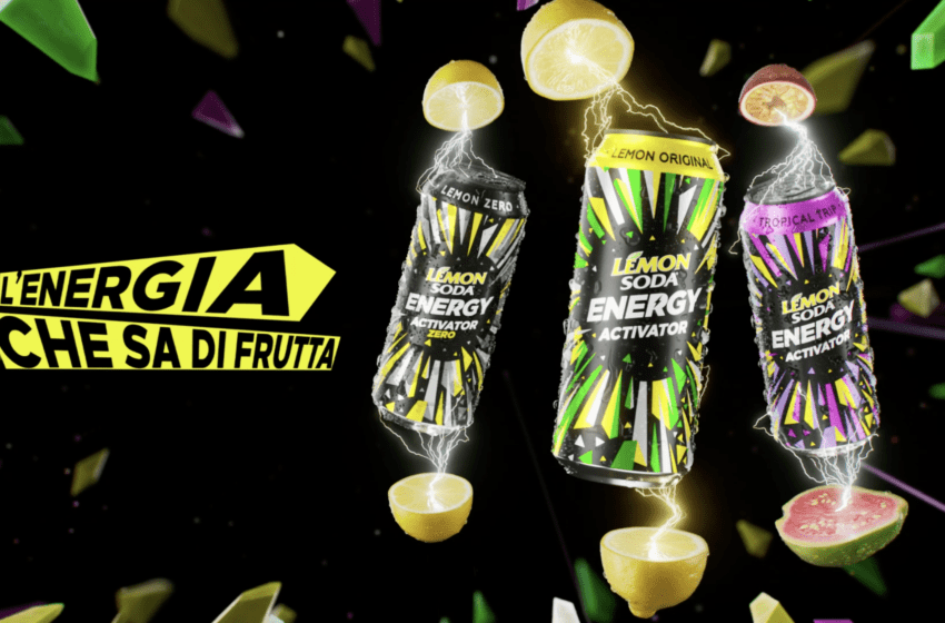Lemonsoda lancia Lemonsoda Energy Activator con una campagna a 360 gradi firmata BCube