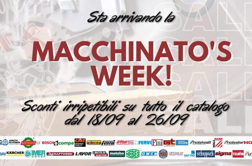 Macchinato celebra il terzo anniversario con una settimana di promozioni speciali