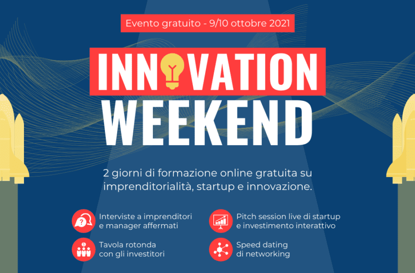  Innovation Weekend: torna l’evento di formazione sull’innovazione e sull’imprenditoria targato Startup Geeks