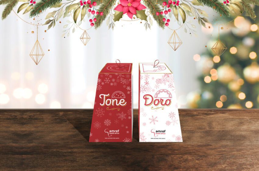  Amref presenta “Tone & Doro” gli speciali panettoni e pandori per le prossime festività natalizie