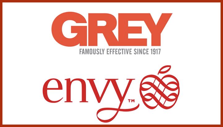  Grey si aggiudica la gara per il lancio pubblicitario della mela Envy
