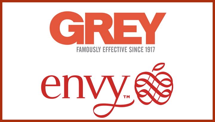 Grey si aggiudica la gara per il lancio pubblicitario della mela Envy
