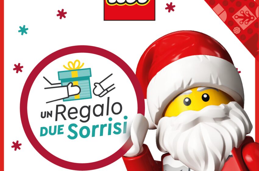  Un regalo, due sorrisi”: gioca con il concorso natalizio del Gruppo LEGO Dopo il grande successo delle precedenti edizioni, torna la contest campaign natalizia insieme ad Initiative