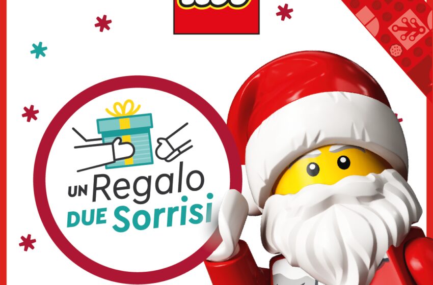 Un regalo, due sorrisi”: gioca con il concorso natalizio del Gruppo LEGO Dopo il grande successo delle precedenti edizioni, torna la contest campaign natalizia insieme ad Initiative