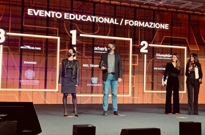 BEA – Best Event Awards: DAMS50 è tra i progetti italiani più premiati del 2021