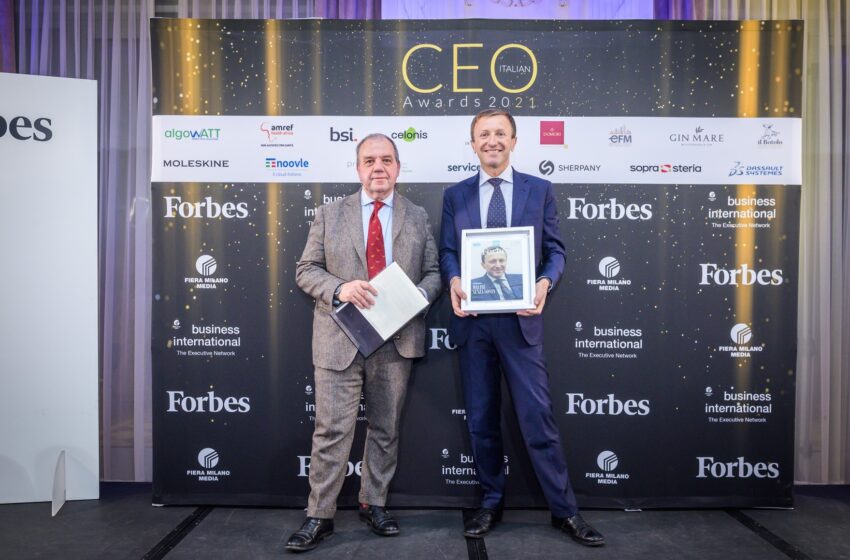  CEO Italian Awards 2021: Giuliano Caldo, General Manager di EasyPark Italia, premiato nella categoria Mobilità