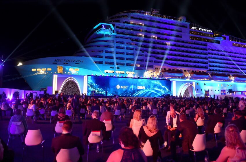 Battesimo a Dubai per MSC Virtuosa, Sophia Loren madrina della nuova ammiraglia