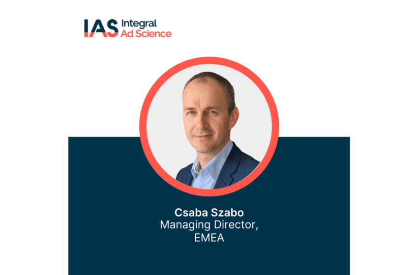  Integral Ad Science nomina Csaba Szabo Managing Director EMEA