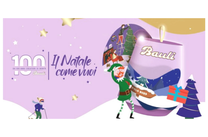 Per il 2022 la nuova iniziativa di Bauli, che celebra i 100 anni di storia del brand