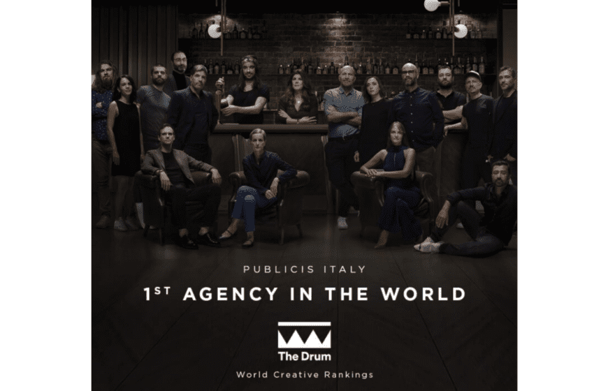  World Creative Rankings: Publicis Italia prima al mondo nella lista delle 200 agenzie creative più premiate