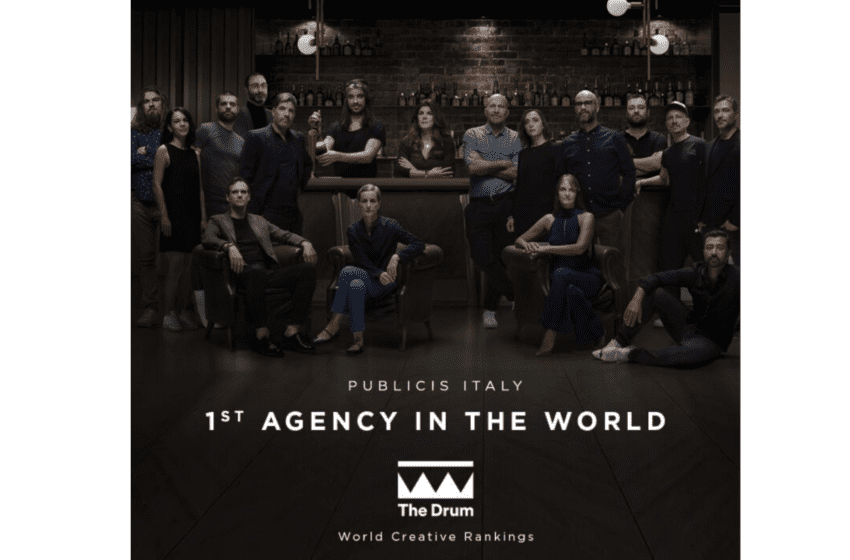 World Creative Rankings: Publicis Italia prima al mondo nella lista delle 200 agenzie creative più premiate