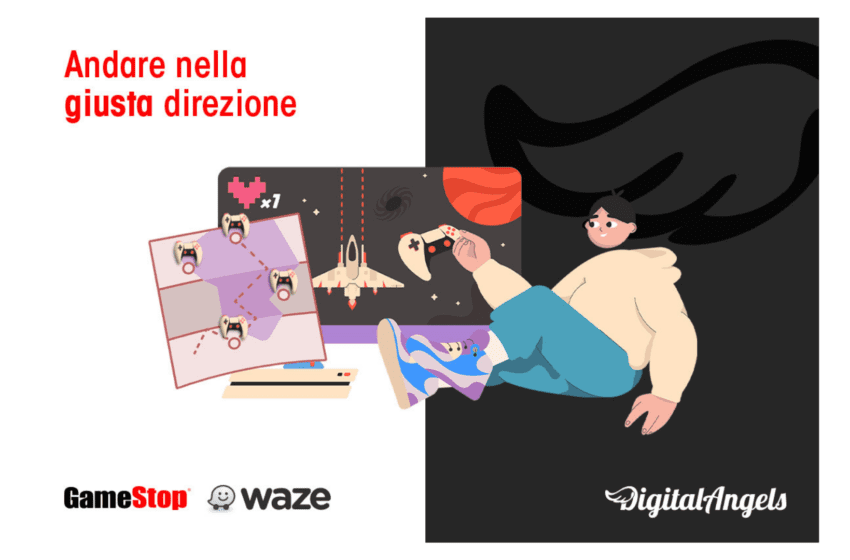 Digital Angels e Waze a supporto di GameStop Italia