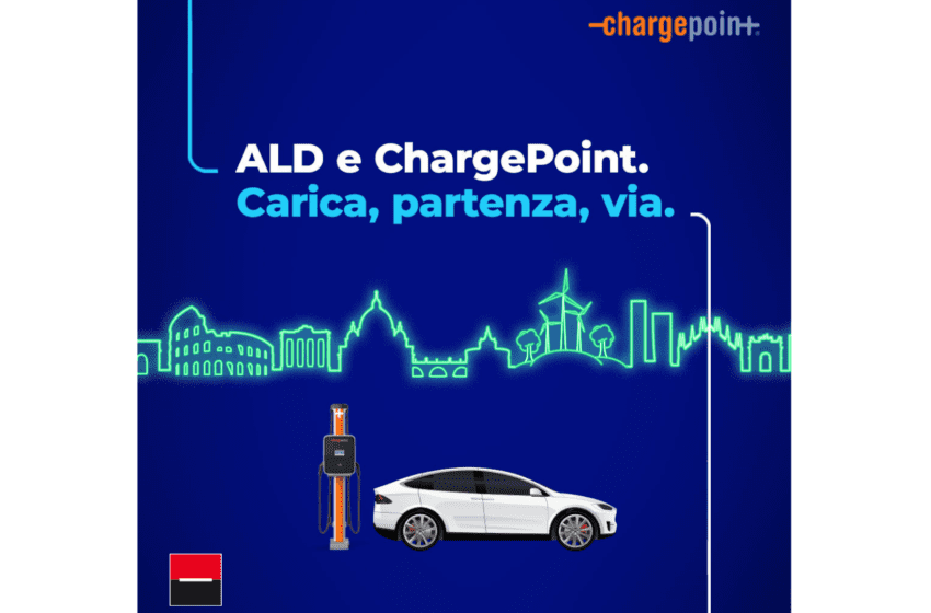  ALD Automotive Italia e ChargePoint insieme per semplificare la mobilità elettrica delle imprese italiane