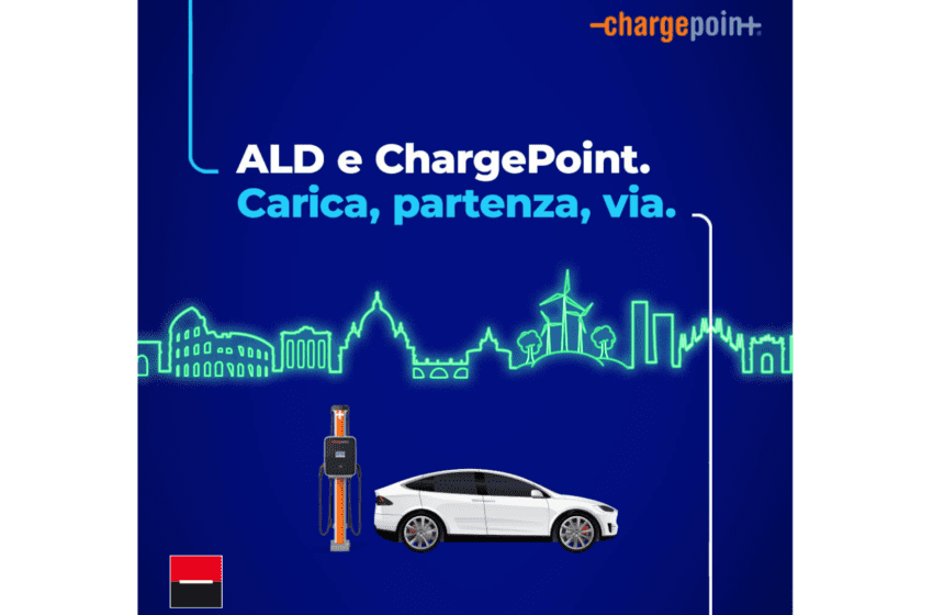 ALD Automotive Italia e ChargePoint insieme per semplificare la mobilità elettrica delle imprese italiane