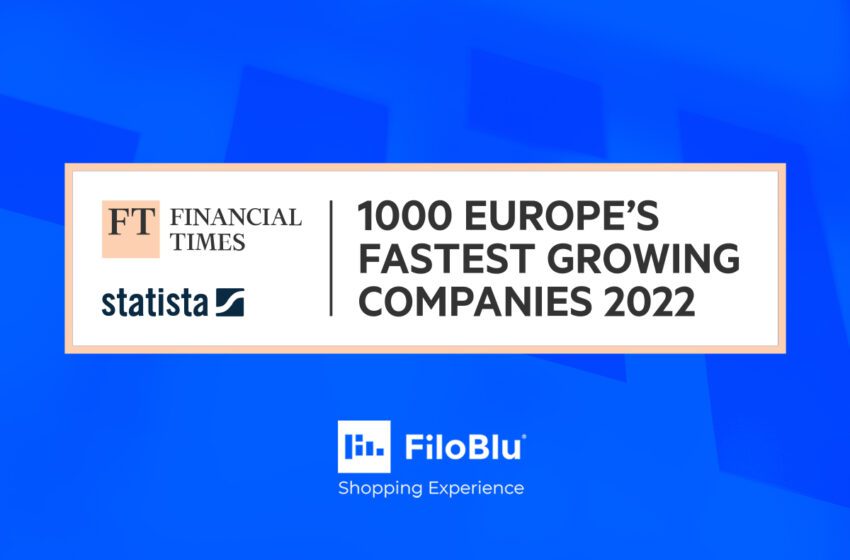 FiloBlu entra nella classifica FT1000 Europe’s fastest growing companies del Financial Time per il sesto anno consecutivo