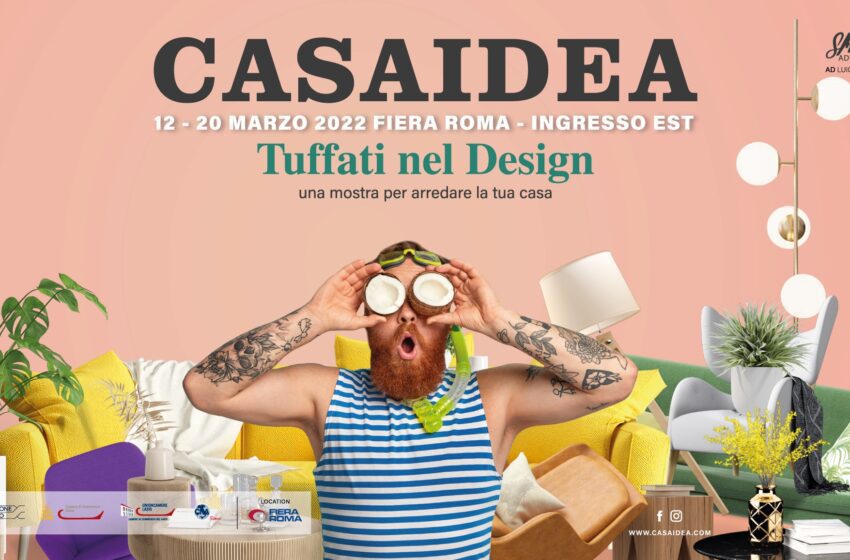  “Tuffati nel Design”: è on air la campagna AVD di Casaidea 2022
