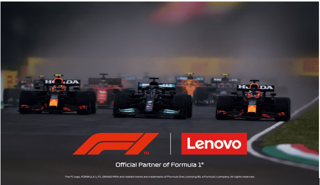  Formula 1 sceglie le tecnologie innovative di Lenovo per le sue attività operative