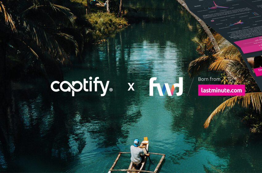 Una nuova ricerca di Captify e Forward rivela i trend di rilancio del settore del turismo