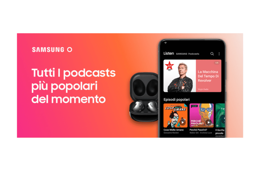  Samsung porta prodotti audio italiani di massima qualità sui dispositivi Galaxy con il nuovo “Listen Tab” su Samsung O