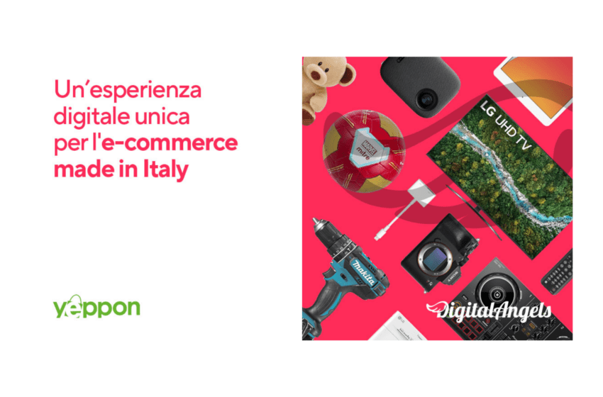 Yeppon sceglie Digital Angels per un progetto digital multicanale