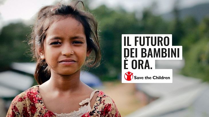  On air la campagna di Save the Children “Il futuro dei bambini è ora”. Firma We Are Social