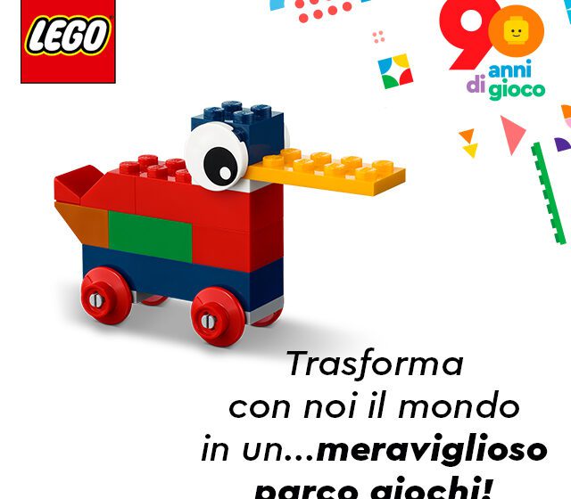 LEGO 90 anni di gioco! Il brand festeggia un compleanno speciale con una full digital strategy insieme ad Initiative