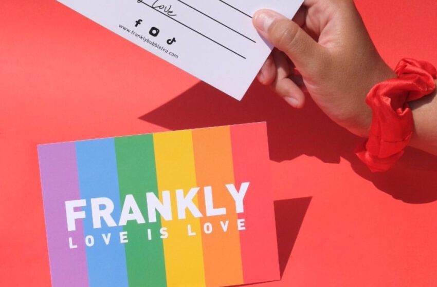 Frankly Bubble Tea a fianco di Arcigay a sostegno della campagna #hoqualcosadadirvi