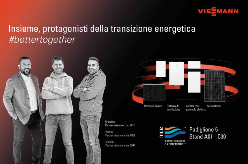  Viessmann tra i protagonisti di MCE, uno dei più importanti eventi espositivi a livello internazionale dedicati al settore HVAC+R, alle energie rinnovabili e all’efficienza energetica