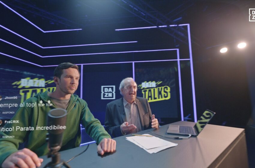 Nella vita di un tifoso, on air lo spot con Abatantuono, Lippi, Pizzul e la DAZN Squad