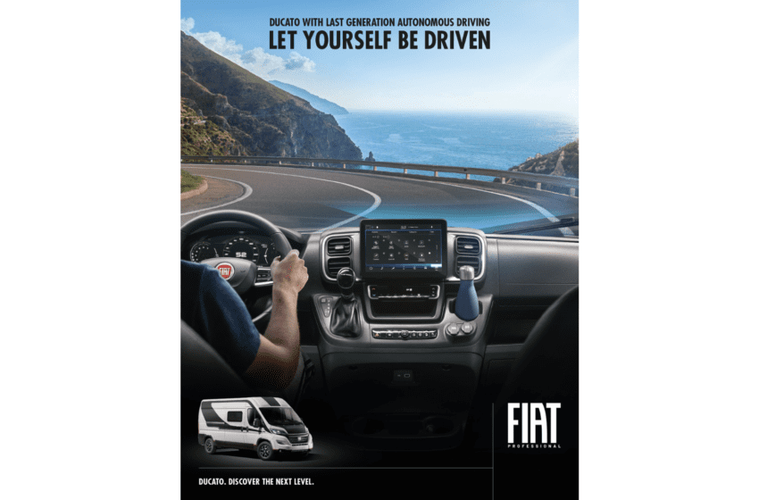  Fiat Professional Recreational Vehicles sceglie BTS per la campagna Ducato Base Camper 2022