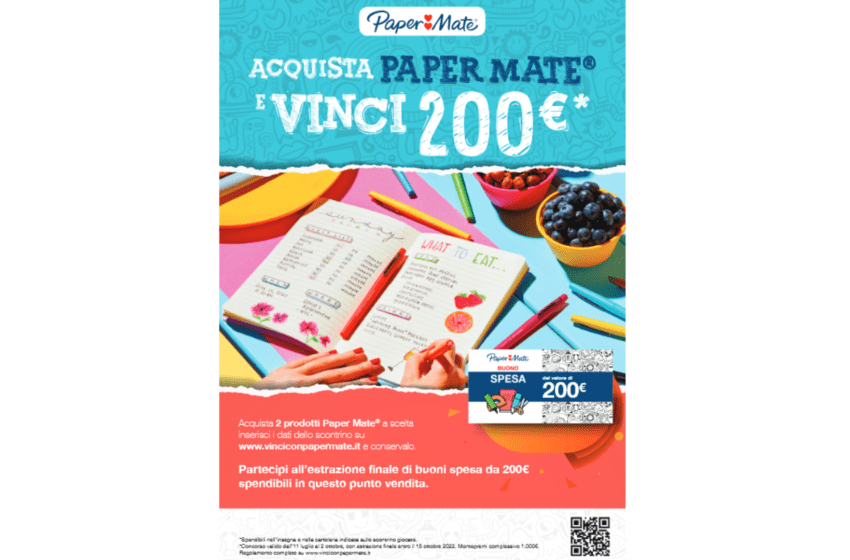  Comunicato stampa: Inventa TRO firma la nuova brand activation di Paper Mate®