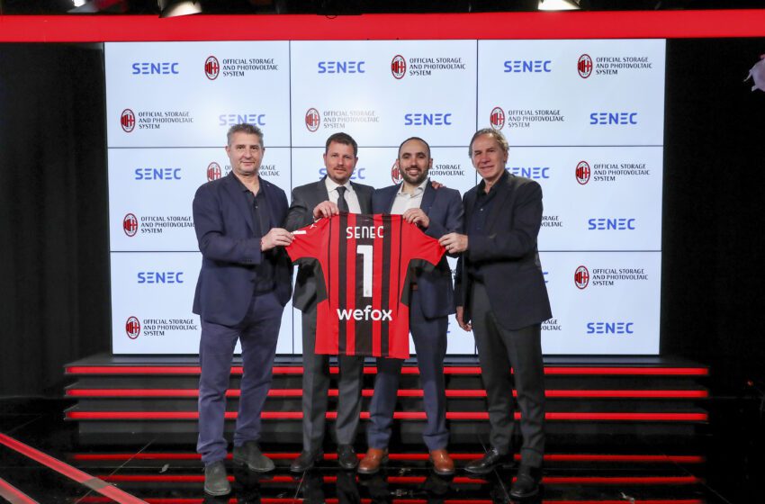  SENEC lancia la “AC Milan limited edition”: cento sistemi di accumulo per celebrare la partnership vincente
