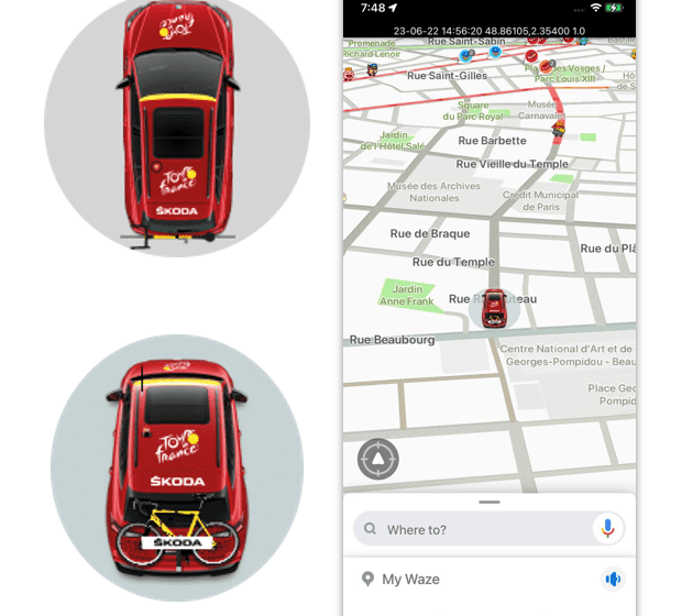 Waze sigla una partnership triennale con il Tour de France (nel 2024 partirà dall’Italia)