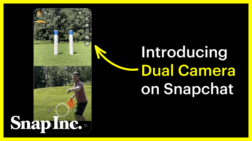 Snapchat presenta Dual Camera: la nuova funzionalità per immortalare più prospettive contemporaneamente