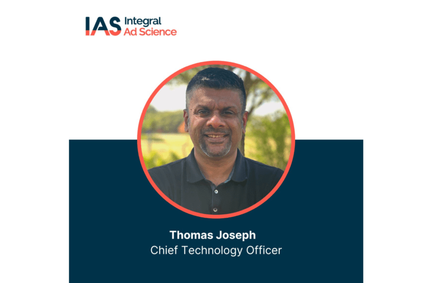  Integral Ad Science nomina Thomas V. Joseph Chief Technology Officer
